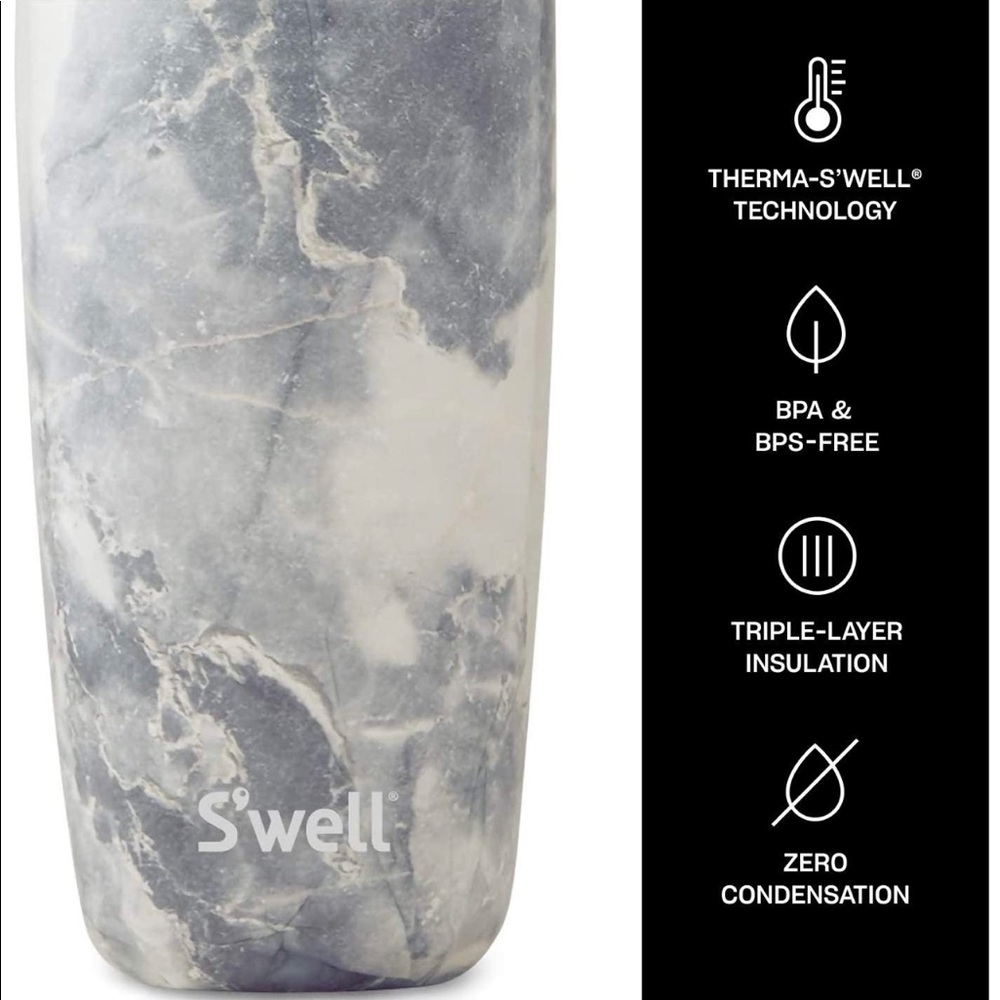 NWOT Swell | Set of 8 Marble Tumblers 18 oz